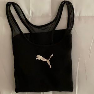 PUMA athletic top - M - Black